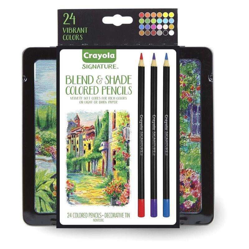 Crayola Signature Blend & Shade Colored Pencils (Set of 24), , large image number 0