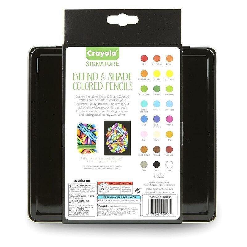 Crayola Signature Blend & Shade Colored Pencils (Set of 24), , large image number 1