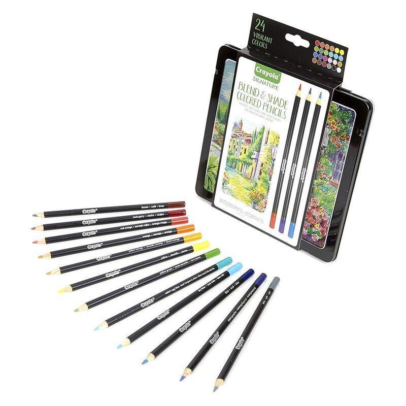 Crayola Signature Blend & Shade Colored Pencils (Set of 24), , large image number 2