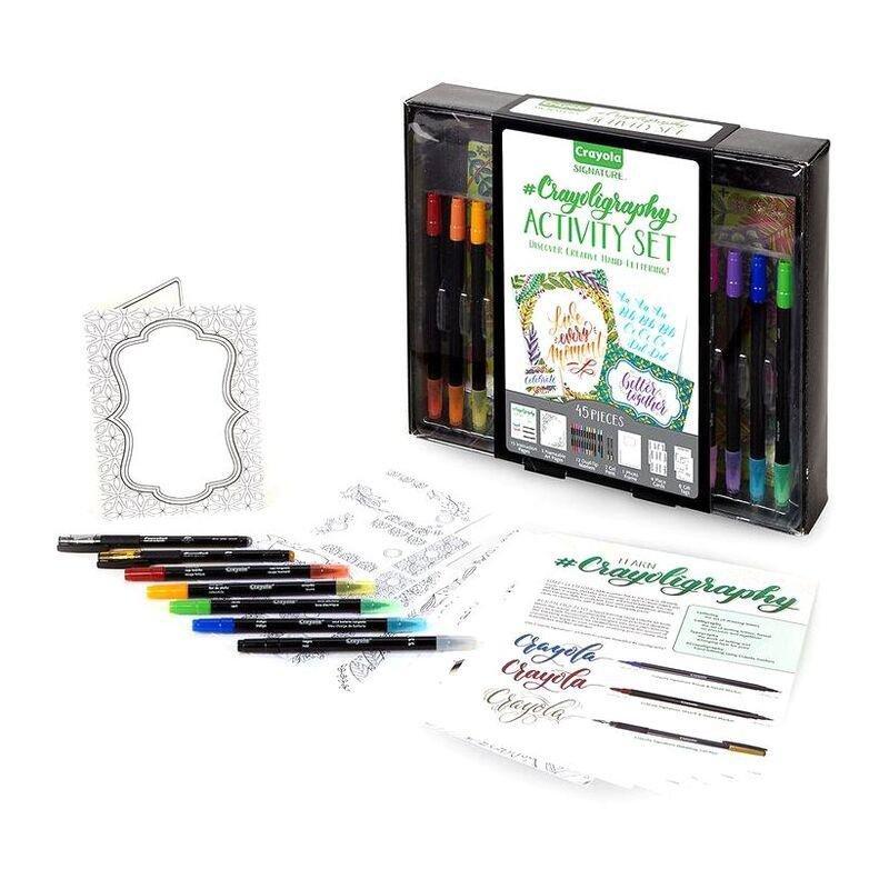 Crayola Signature Crayoligraphy Activity Set, , large image number 0