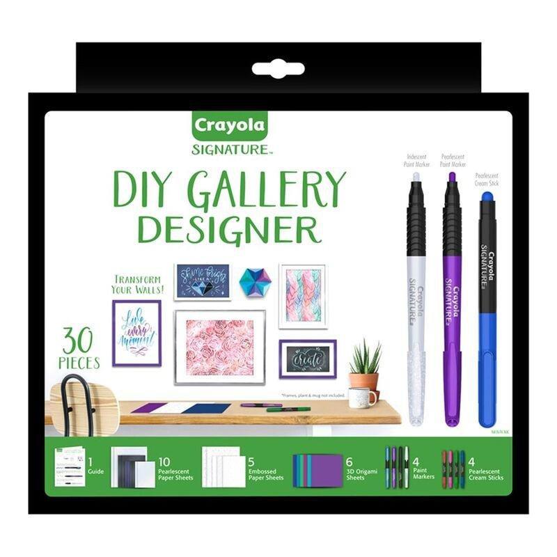 Crayola Signature DIY Gallery Set (Set of 30), , large image number 0