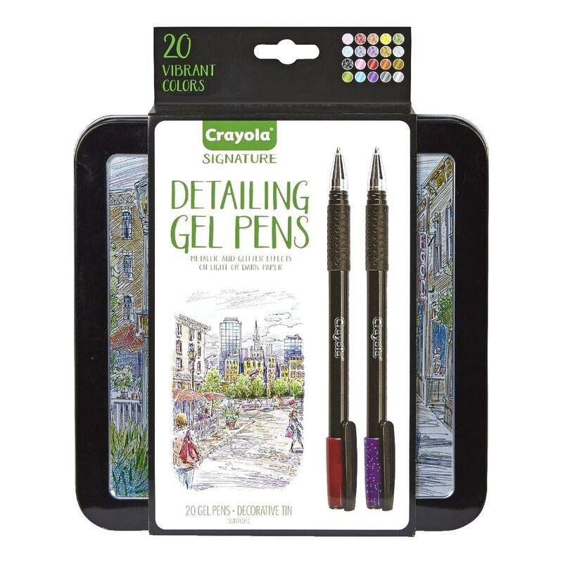 Crayola Signature Detailing Gel Pen (Set of 20), , large image number 0