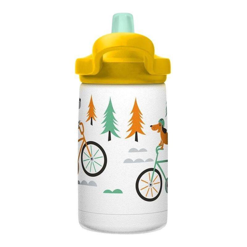 CAMELBAK - Camelbak Eddy + Kids Stainless Steel Vacuum Insulated Water Bottle 355ml - Biking Dogs