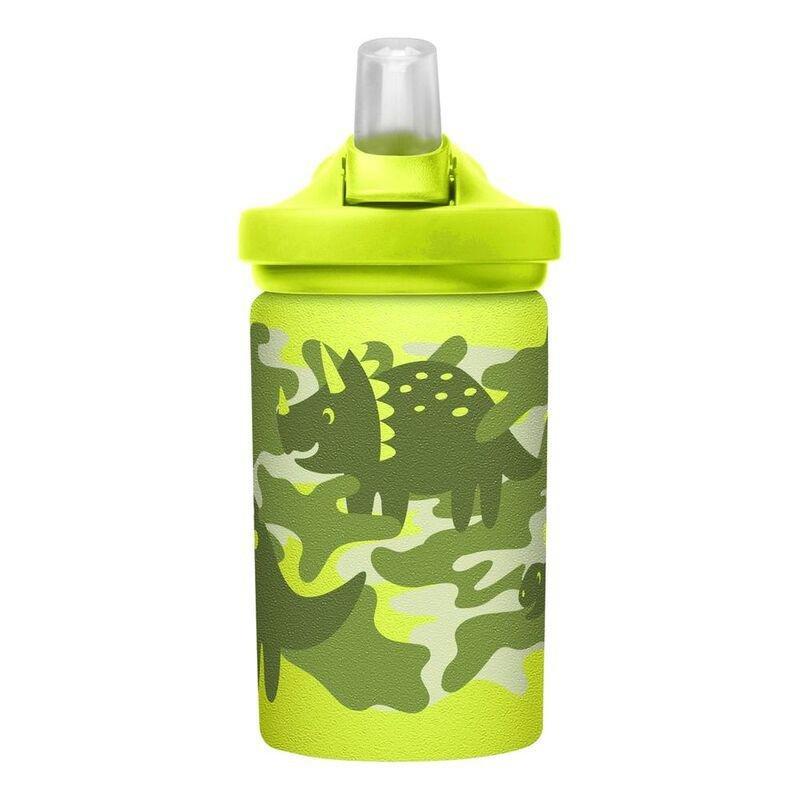 Camelbak Eddy + Kids Stainless Steel Water Bottle 415ml - Dino Camo, , large image number 2