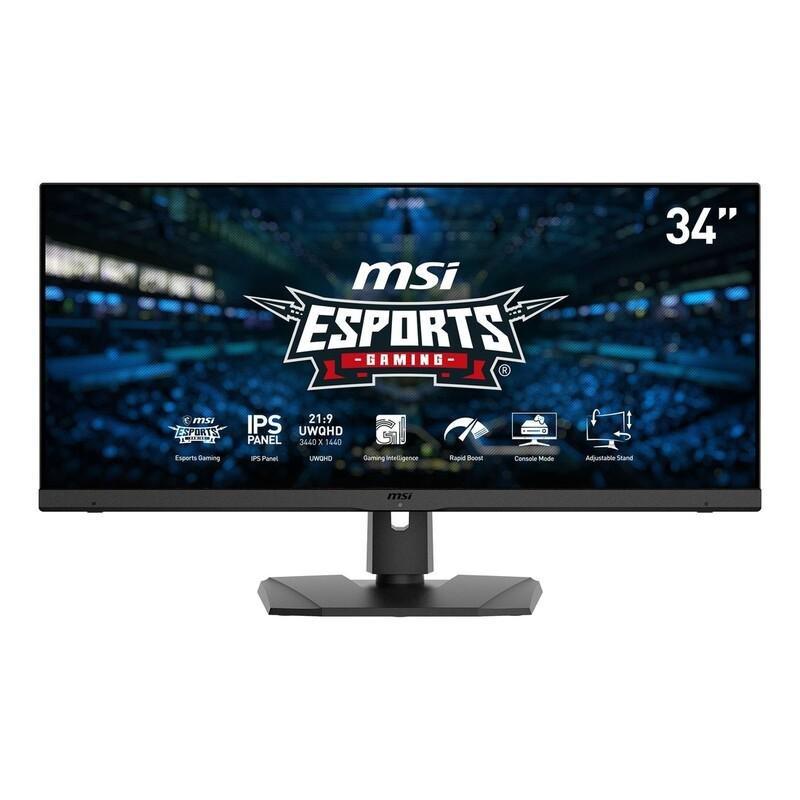 MSI Optix MPG341QR 34-inch/UWQHD 144Hz Gaming Monitor Black, , large image number 0