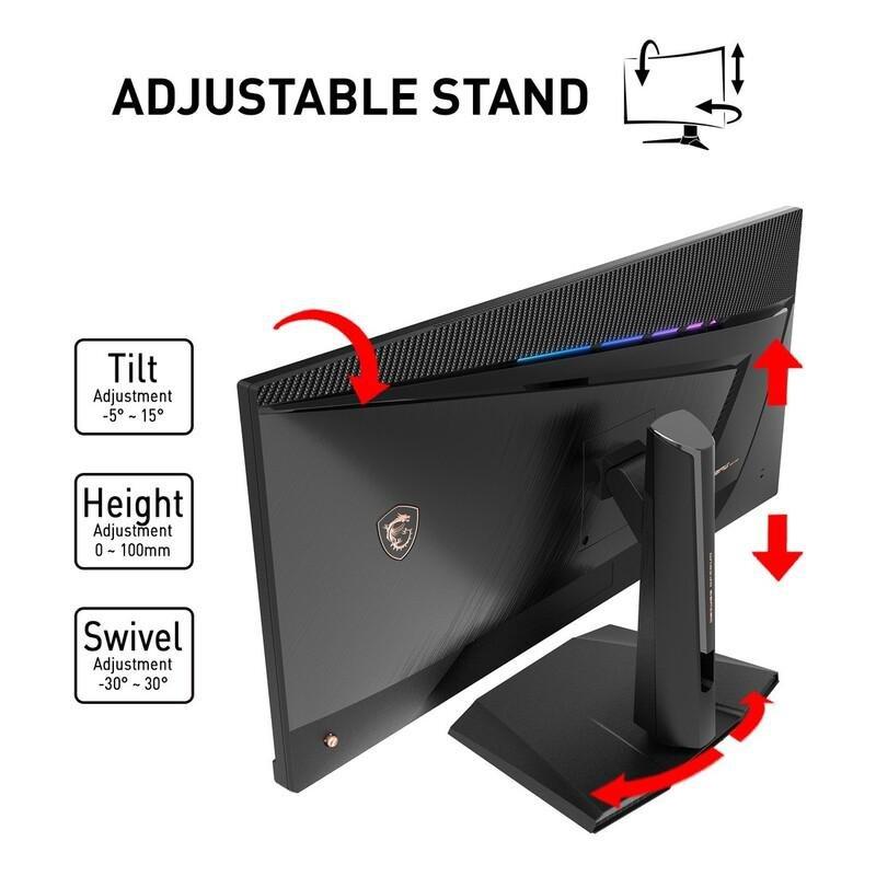 MSI Optix MPG341QR 34-inch/UWQHD 144Hz Gaming Monitor Black, , large image number 1