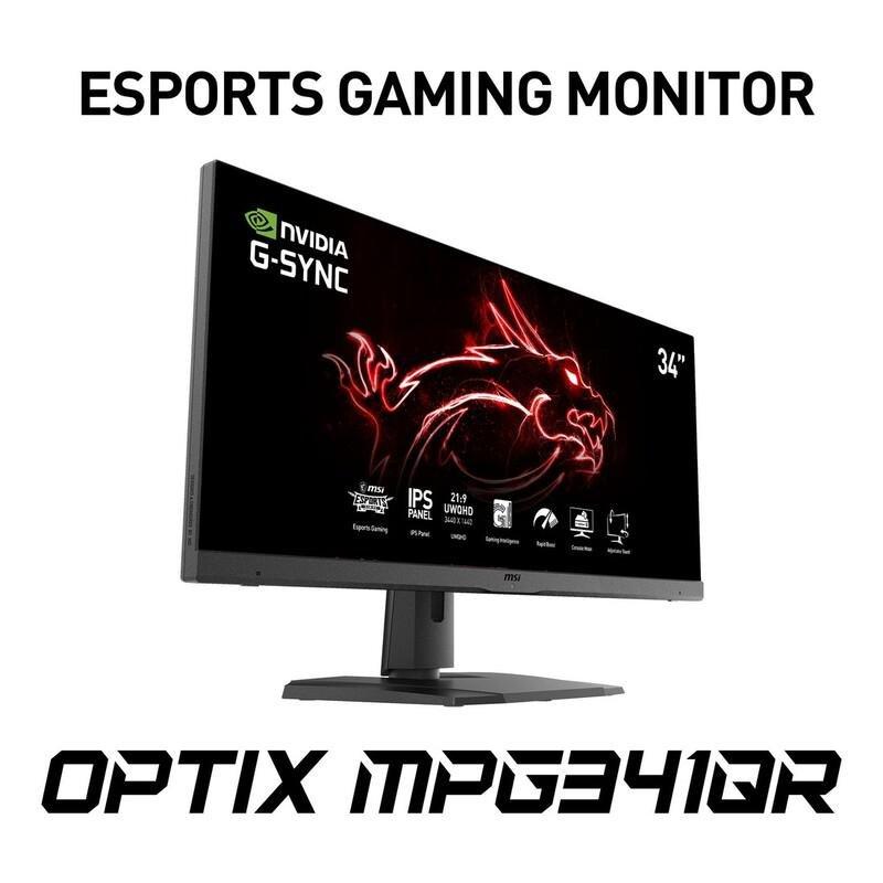 MSI Optix MPG341QR 34-inch/UWQHD 144Hz Gaming Monitor Black, , large image number 8