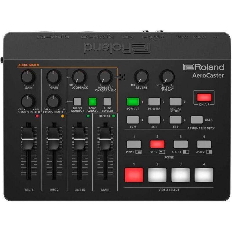 Roland VRC-01 AeroCaster Livestreaming System (Audio Interface & Control Surface), , medium