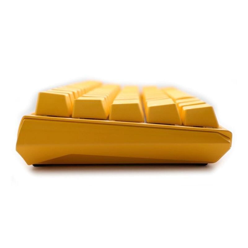 Ducky One 3 SF Yellow Case 65% Hotswap RGB Double Shot PBT QUACK Mechanical Keyboard - Silver Switch, , large image number 2