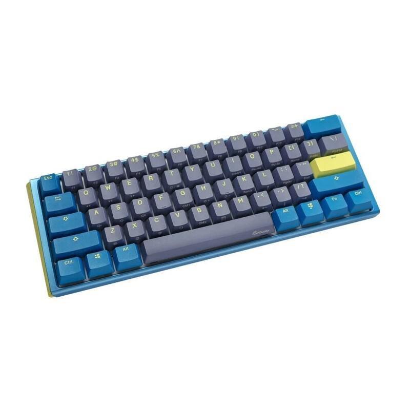 Ducky One 3 Mini Daybreak 60% Hotswap RGB Double Shot PBT QUACK Mechanical Keyboard - Blue Switch, , large image number 2