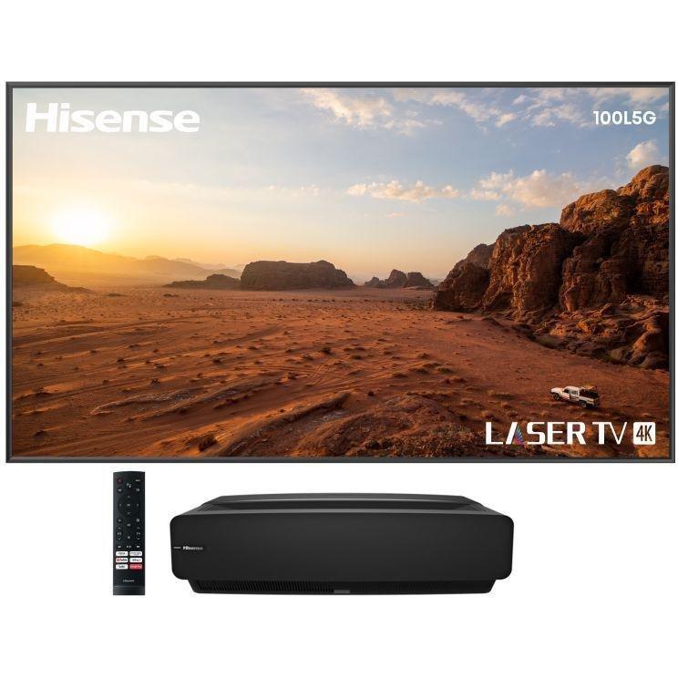 Hisense 100L5 4K Ultra HD Laser TV (Short Throw Projector with 100-Inch Screen), , large image number 0