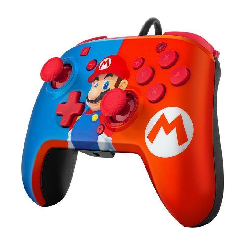 PDP Faceoff Deluxe+ Audio Wired Controller for Nintendo Switch -  Power Pose Mario, , large image number 4