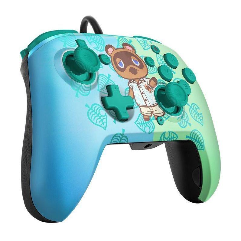 PDP Faceoff Deluxe+ Audio Wired Controller for Nintendo Switch -  Animal Crossing Tom Nook, , large image number 3