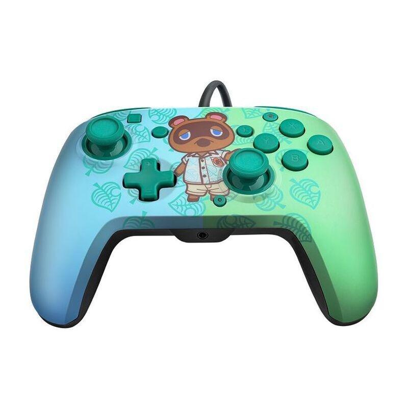 PDP Faceoff Deluxe+ Audio Wired Controller for Nintendo Switch -  Animal Crossing Tom Nook, , large image number 5