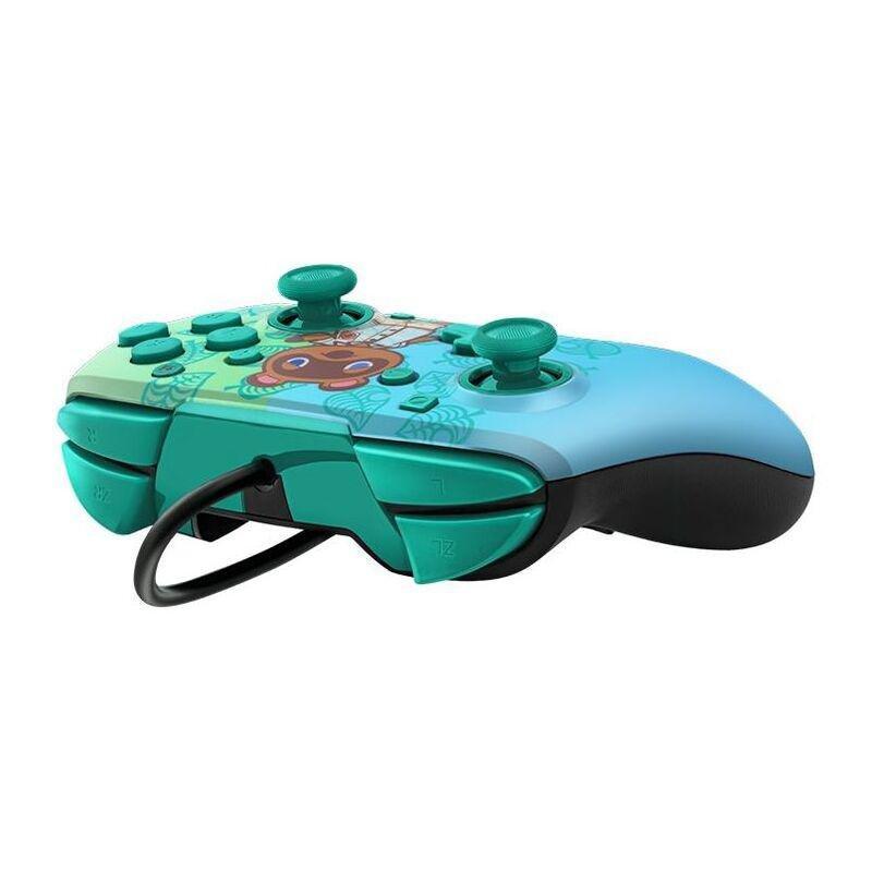 PDP Faceoff Deluxe+ Audio Wired Controller for Nintendo Switch -  Animal Crossing Tom Nook, , large image number 7