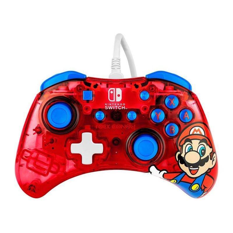 PDP Rock Candy Wired Controller for Nintendo Switch - Mario Punch, , large image number 0