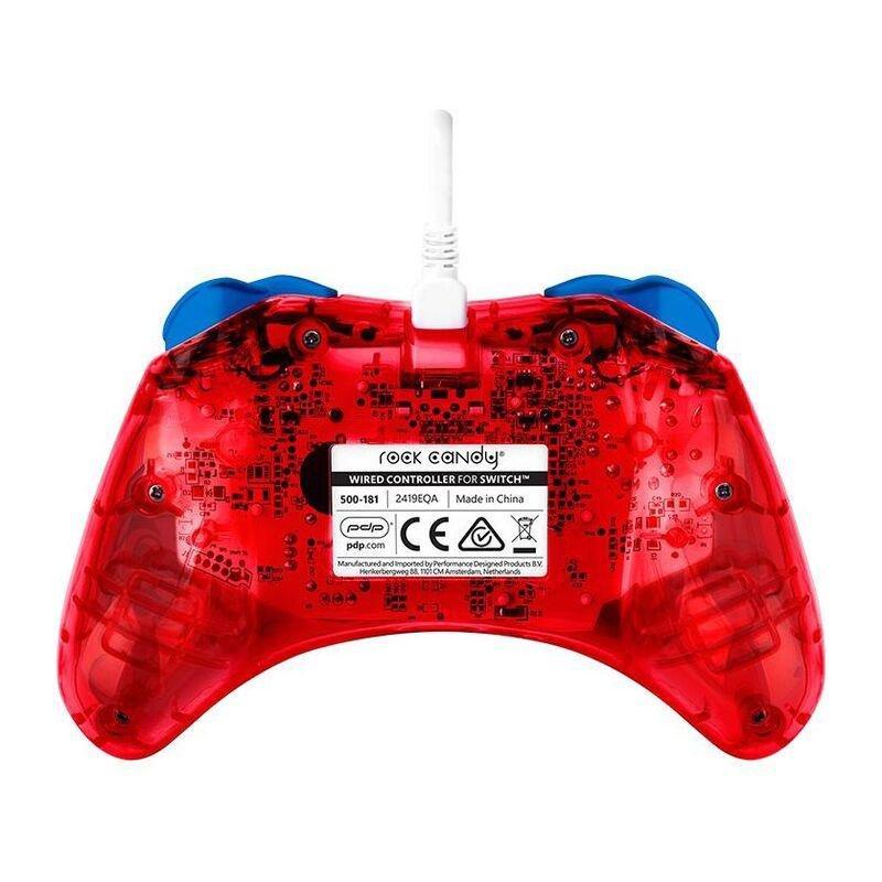PDP Rock Candy Wired Controller for Nintendo Switch - Mario Punch, , large image number 1