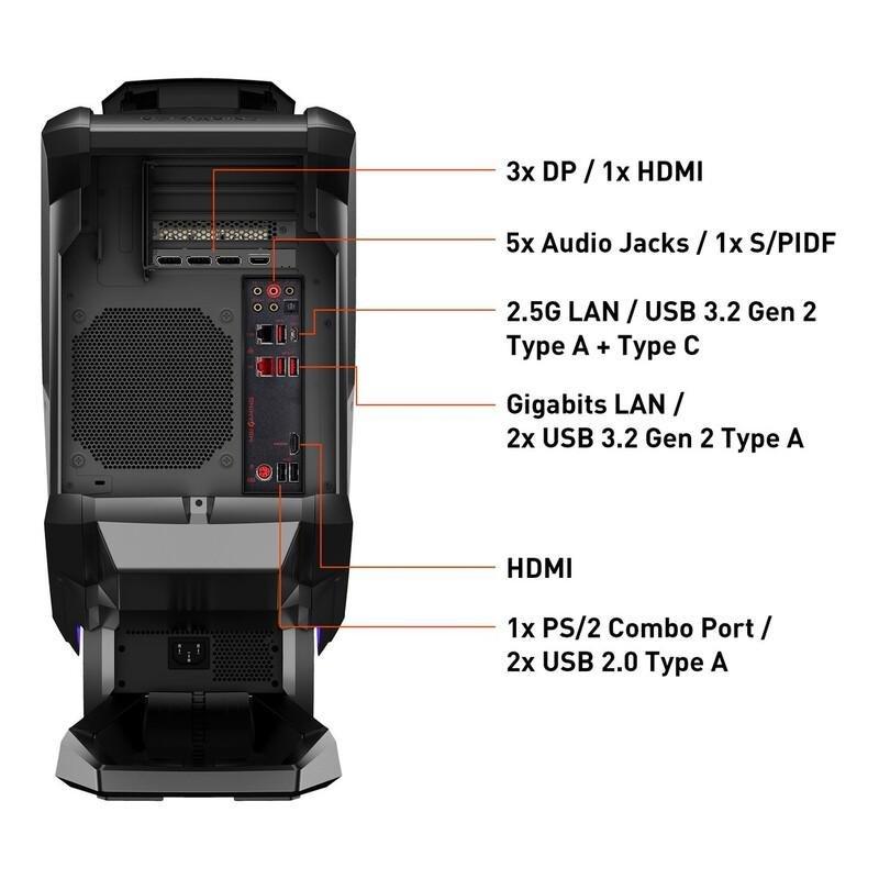 MSI MEG Aegis Ti5 Gaming Desktop intel core i7-12700KF/64GB/2TB HDD+2TB SSD/NVIDIA GeForce RTX 3090 VENTUS 3X 24GB/MSI AIO Liquid Cooler (240mm)/Wi..., , large image number 7