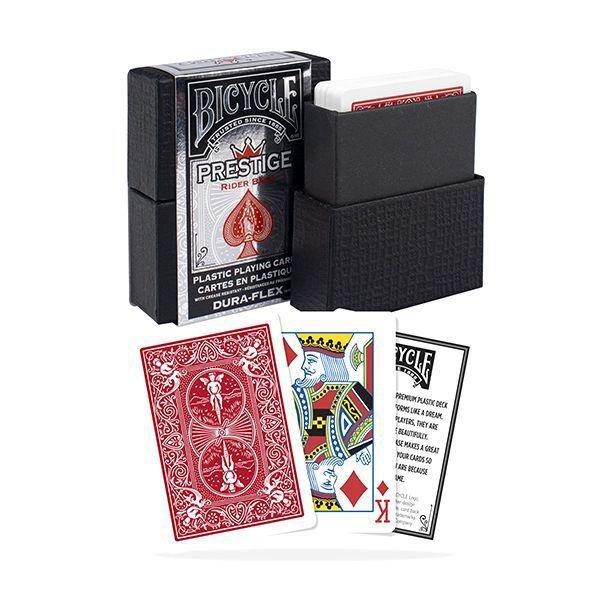 Bicycle Prestige Rider Back Playing Cards (Red - Blue) (Assorted - Includes 1), , large image number 2