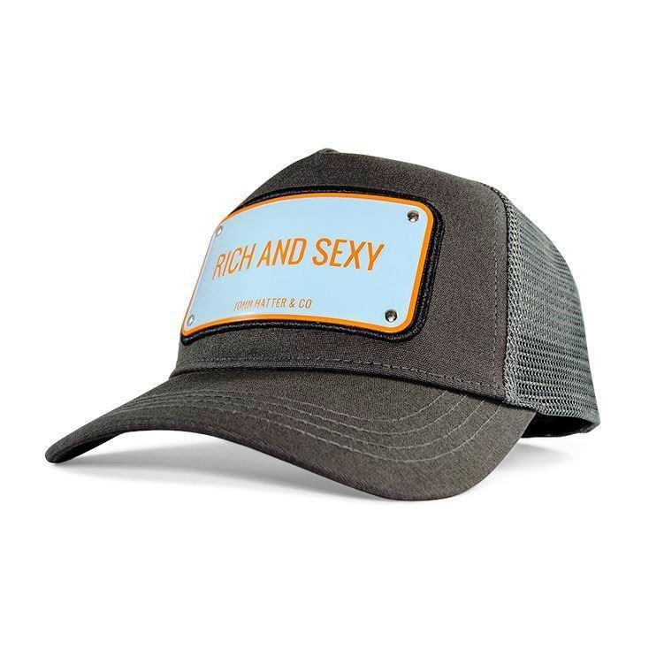 John Hatter & Co Rich And Sexy Trucker Cap Grey One Size, , large image number 2