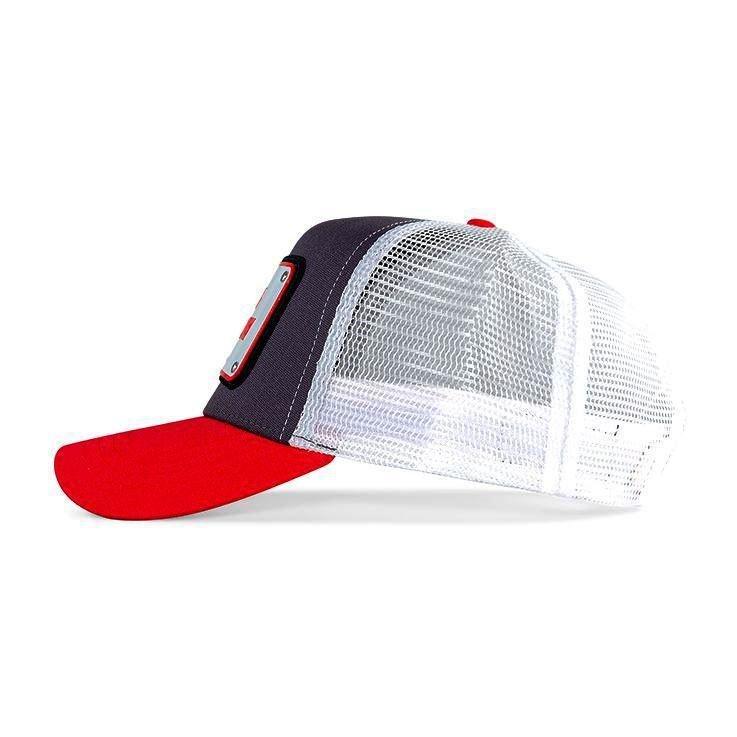 John Hatter & Co You Are In My World Now Trucker Cap Grgrey/White/Red One Size, , large image number 3