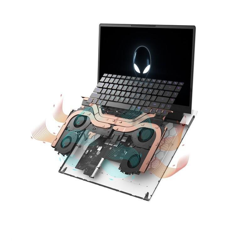 Alienware x15 R2 Gaming Laptop Intel Core i9-12900H/32GB/1TB SSD/NVIDIA GeForce RTX 3080 Ti 16GB/15.6-inch FHD/Windows  11 Home - Lunar Light (Arab..., , large image number 7