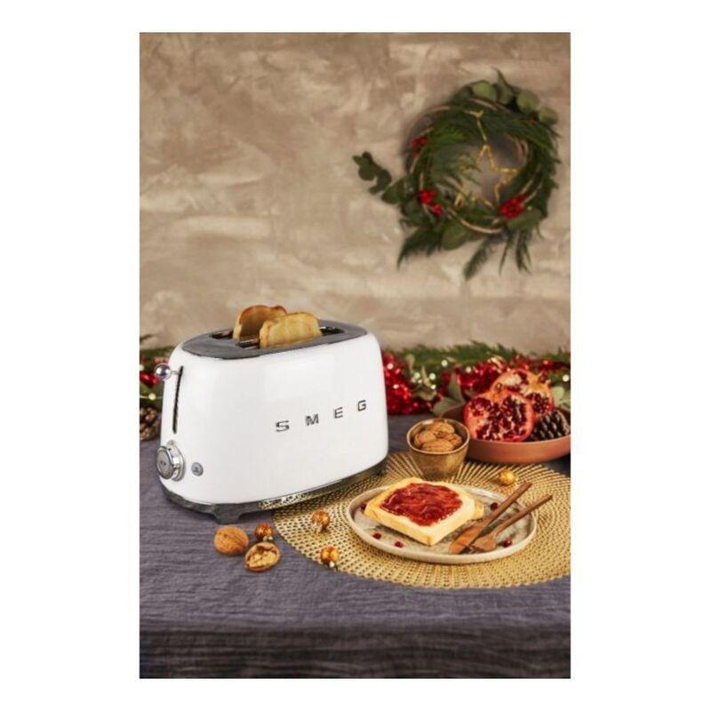 SMEG 2 Slice Toaster Mat White, , large image number 2