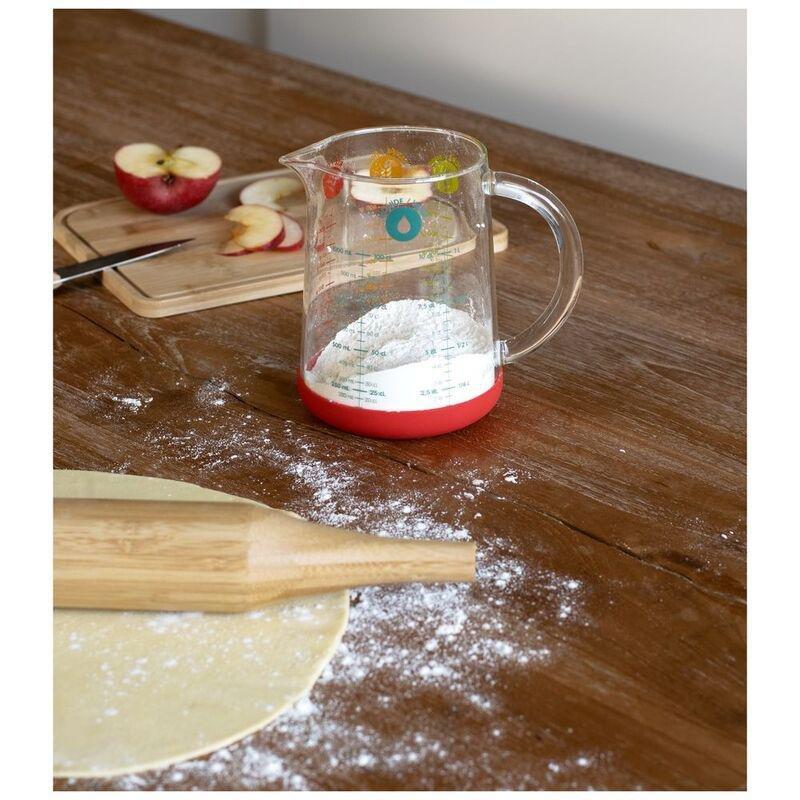 Pebbly Glass Measuring Cup - Interismo Online Shop Global