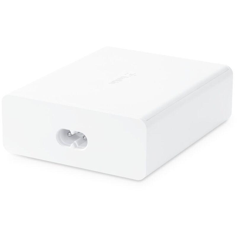 Belkin Charger GaN - 108W USb-C - 4-Port (2 USb-C / 2 USB-A) - 2M Cord - White, , medium
