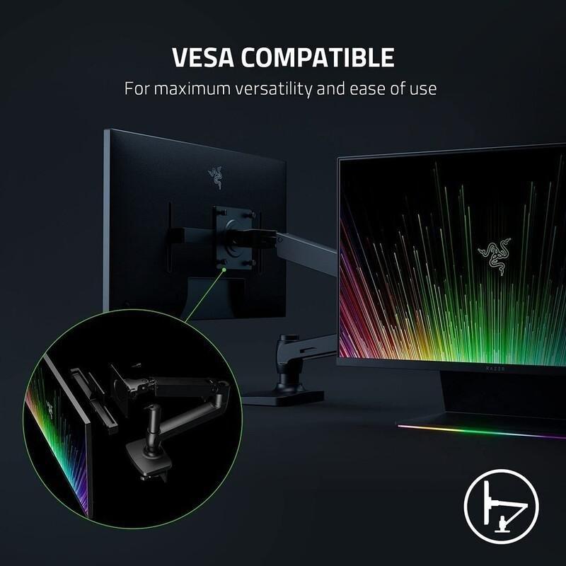 Razer Raptor 27-inch WQHD/165Hz Gaming Monitor Black, , large image number 8
