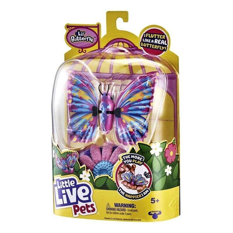 Moose Toys Little Live Pets Lil Butterfly S5 Single Pack - Rainbow Splash, , large image number 1