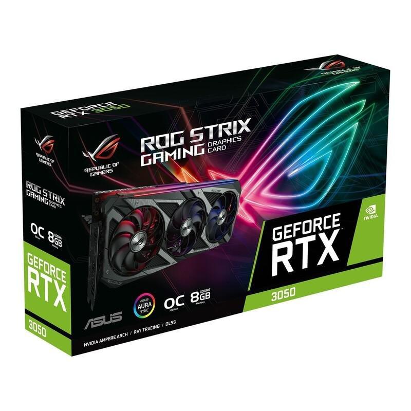 ASUS ROG Strix GeForce RTX 3050 8GB/GDDR6 Graphics Card - OC Edition, , large image number 6