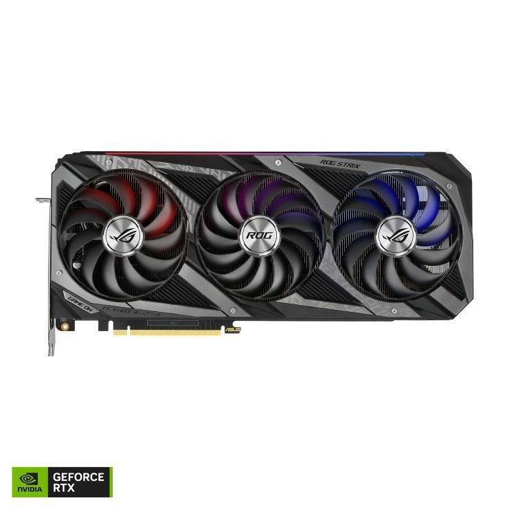ASUS ROG Strix GeForce RTX 3070 Ti 8GB/GDDR6X Graphics Card - OC Edition, , large image number 0
