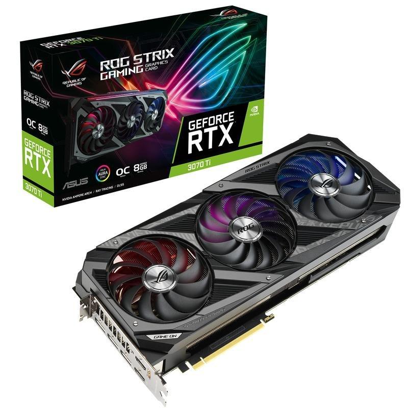 ASUS ROG Strix GeForce RTX 3070 Ti 8GB/GDDR6X Graphics Card - OC Edition, , large image number 6