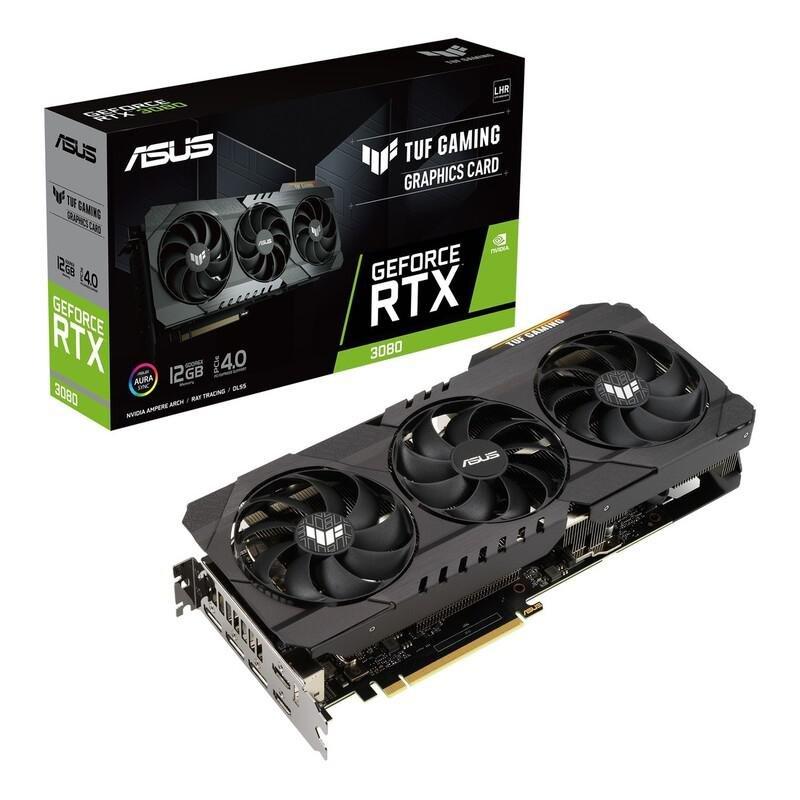ASUS TUF Gaming GeForce RTX 3080 12GB/GDDR6X Graphics Card - OC Edition, , large image number 2
