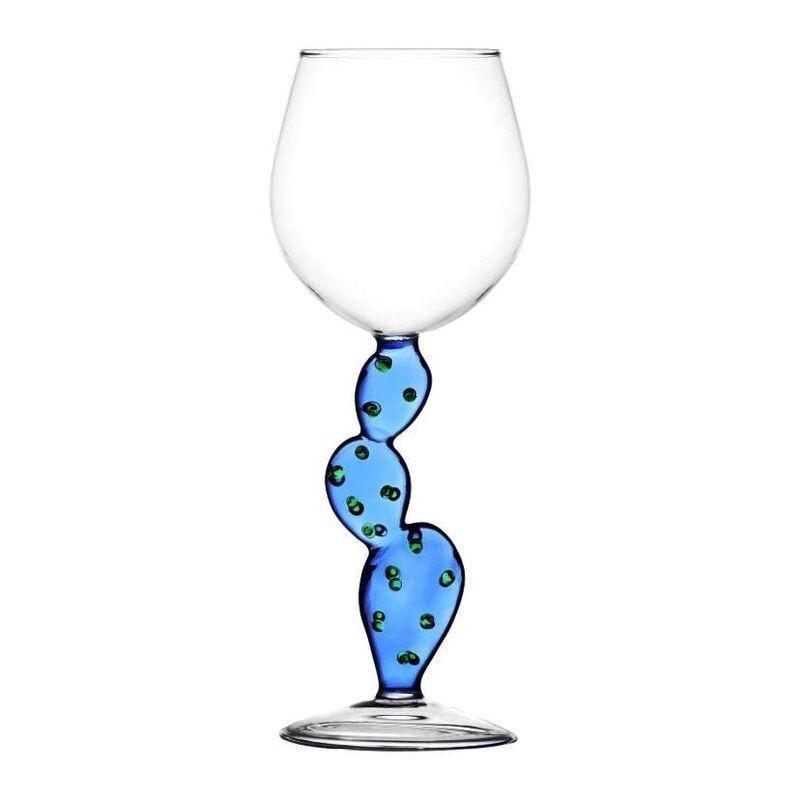 Ichendorf Wine Glass Cactus 320ml - Lightblue, , large image number 0