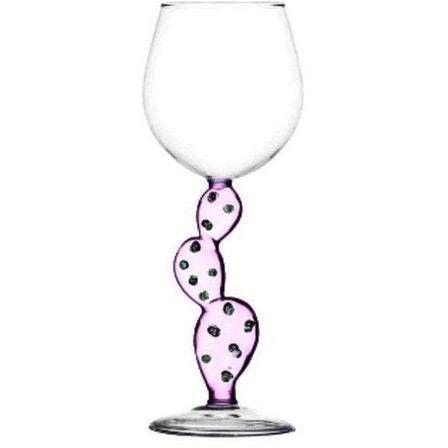 ICHENDORF - Ichendorf Wine Glass Cactus 320ml - Pink