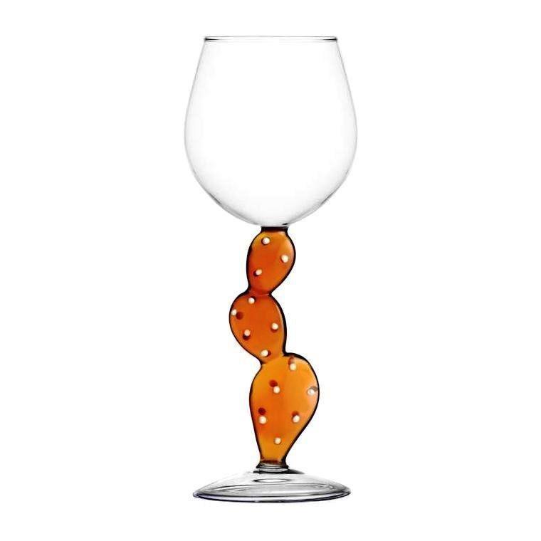 Ichendorf Wine Glass Cactus 320ml - Amber, , medium