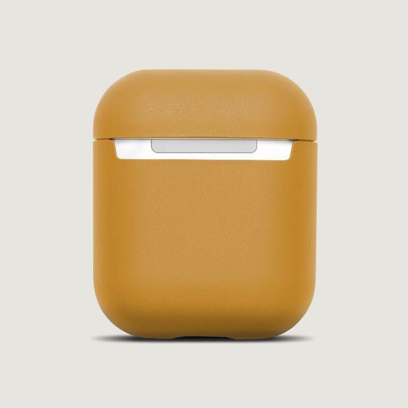 Nudient Thin Case for Apple AirPods (Gen 1 & 2) - Saffron Yellow, , large image number 4