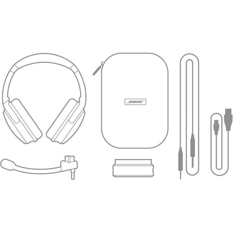 Bose QuietComfort 35 II On-Ear Gaming Headphones - Black, , large image number 3