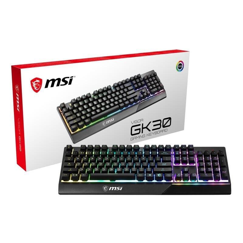 MSI Vigor GK30 Gaming Keyboard - Black (Arabic/English), , large image number 2