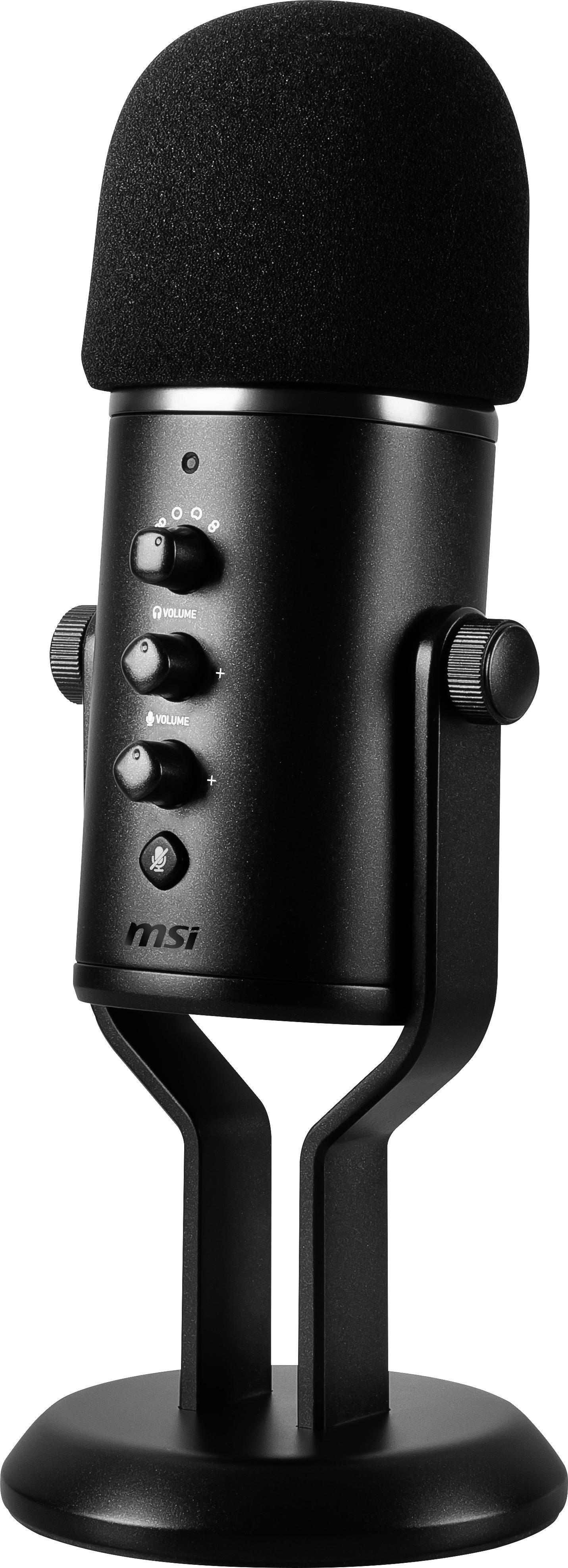 MSI Immerse GV60 Streaming Microphone - Black, , large image number 1