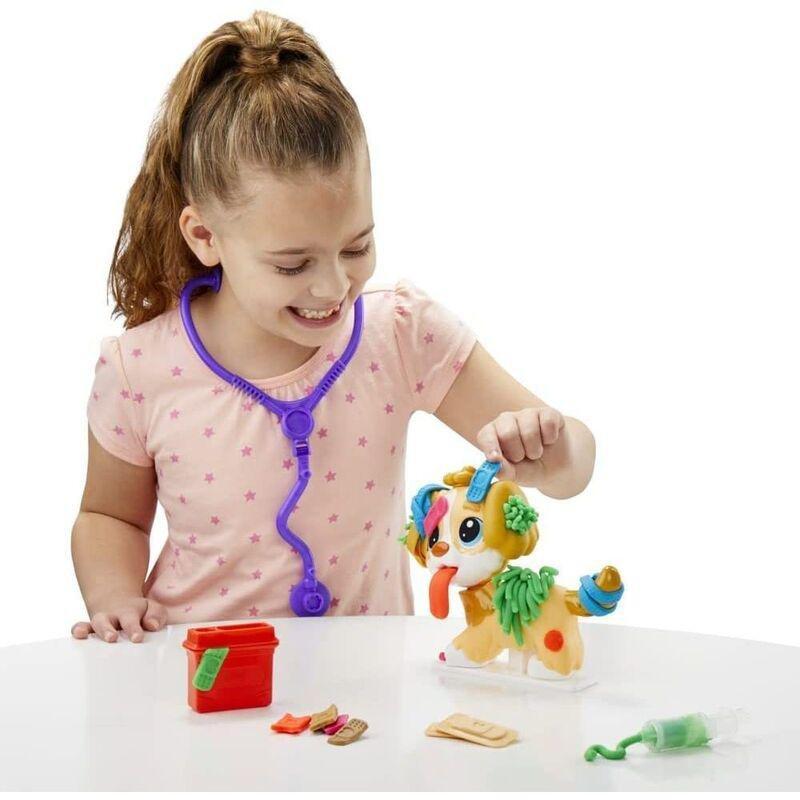 Play Doh Care N Carry Vet Playset, , large image number 0