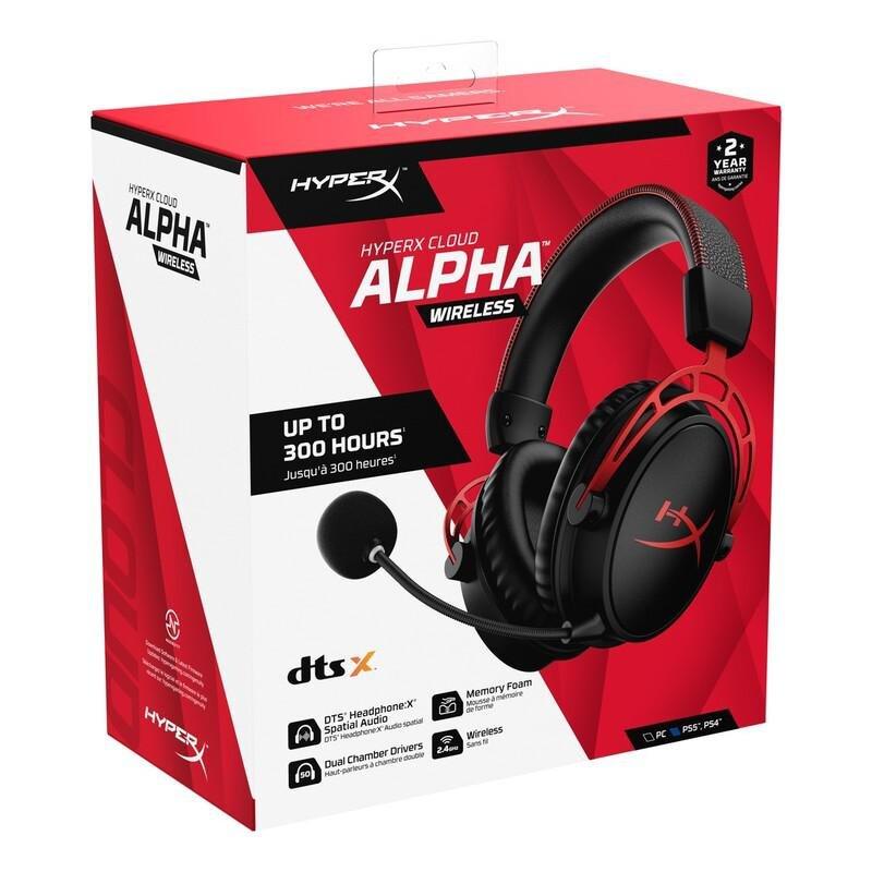 HyperX Cloud Alpha Wireless Gaming Headset - Black, , large image number 3