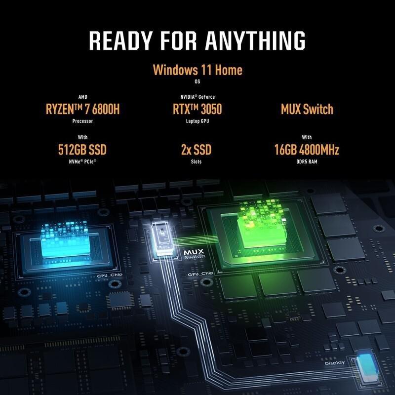 ASUS TUF Gaming A15 FA507RC-HN019W Gaming Laptop/AMD Ryzen R7-6800H/16GB RAM/512GB SSD/NVIDIA GeForce RTX 3050 4GB/15.6 Inch FHD (1920x1080) 144Hz/..., , large image number 1