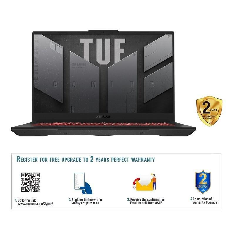 ASUS TUF Gaming A17 FA707RR-HX003W Gaming Laptop/AMD Ryzen R7-6800H/16GB RAM/1TB SSD/NVIDIA GeForce RTX 3070 8GB/17.3 Inch FHD (1920x1080) 144Hz/Wi..., , large image number 3