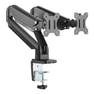 TWISTED MINDS - Twisted Minds Premium Dual Monitor Aluminum Gas Spring Pole Mounted Monitor Arm