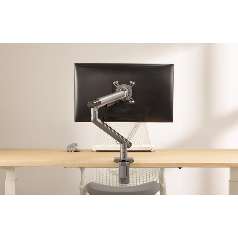 Twisted Minds Single Monitor Premium Slim Aluminum Spring-Assisted Monitor Arm - Grey, , large image number 0