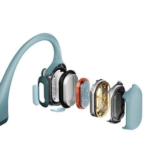 Shokz OpenRun Pro Wireless Neckband Headphones with Mic - Blue, , large image number 0