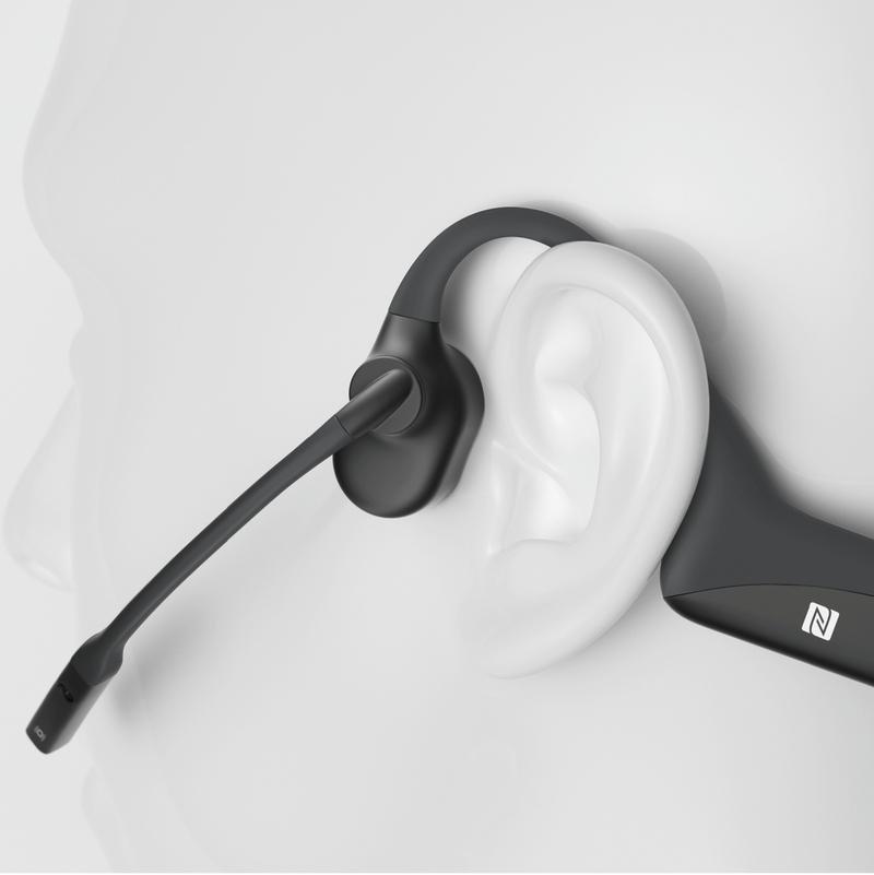 Shokz OpenComm Wireless Neckband Headphones with Mic - Black, , large image number 0